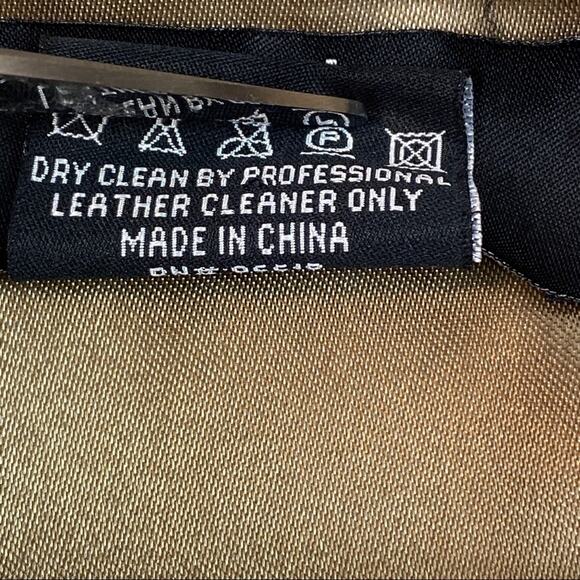 marc alan Leather Sleeveless Vest Size Large - Picture 7 of 7